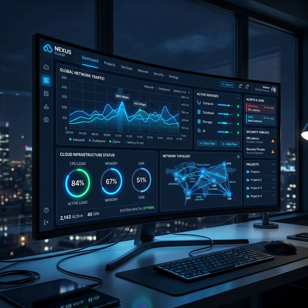 Cloud Dashboard project